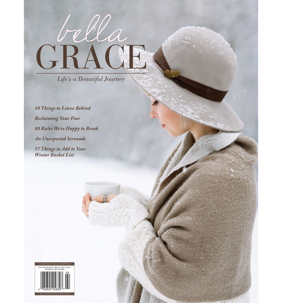 Cover photo Bella Grace magazine