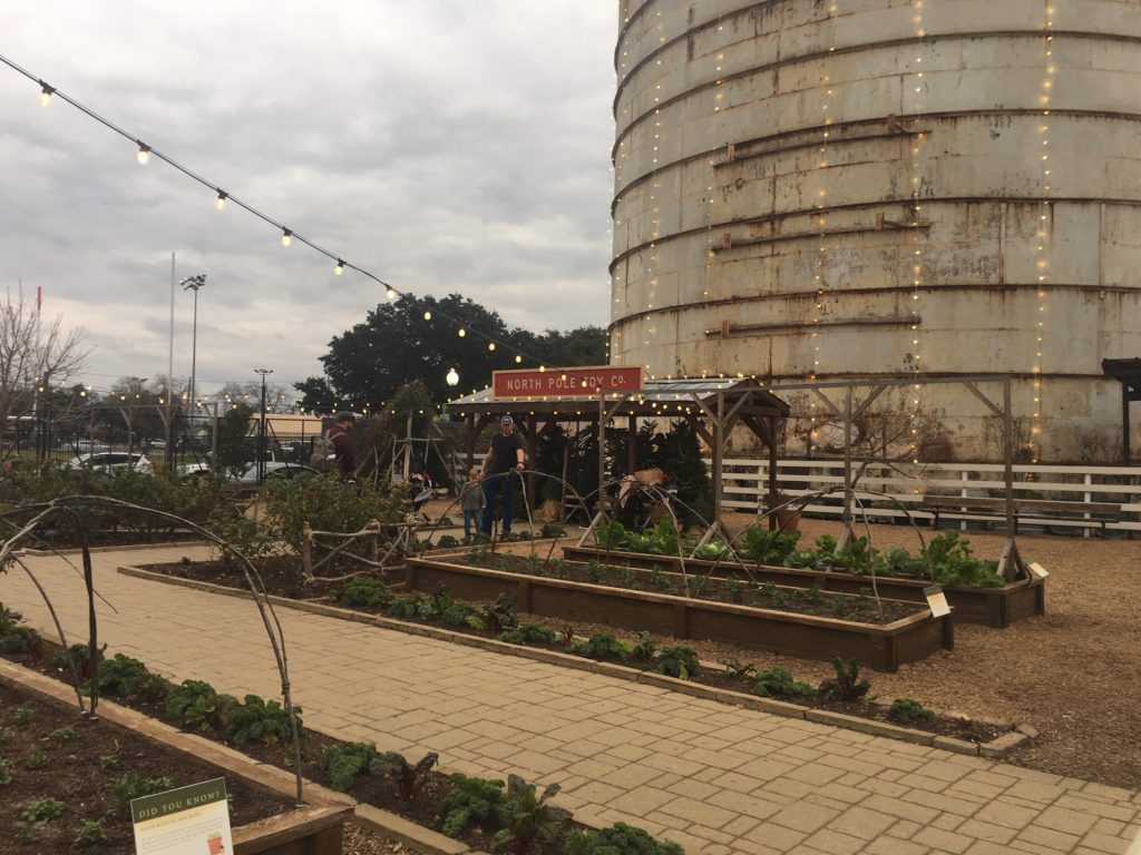 Raised garden beds Silos Magnolia Market Waco